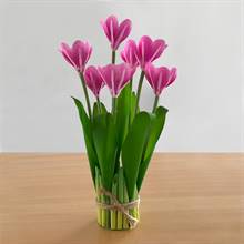 Pink Artificial Daffodils – Bunch of 6