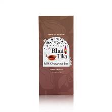 Belgian Milk Chocolate Bar with Bhai Tika Greetings (80 g)