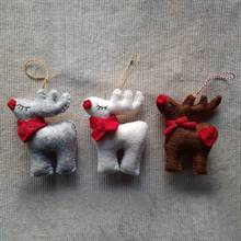 Christmas Decoration Trio - The Reindeer