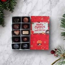 Christmas Belgian Truffles (10 pcs)