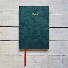 2025 Yearly Green Hardcover Planner from Bhav Products