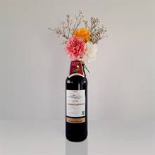 Roche Mazet Cabernet Sauvignon Red Wine (750 ml) with Mini Floral Bouquet