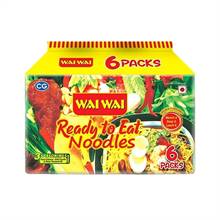 Wai Wai Chicken Flavour Noodles 6 Packets (60 g)