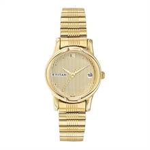 Titan Gold Analog Watch - 2490YM04