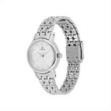 Titan Quartz Analog Silver Dial Stainless Steel Strap Watch for Women 2593SM01