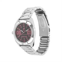 Fastrack Varsity Silver Strap Analog Watch For Women- 6171Sm01
