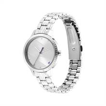 Fastrack Stunners Quartz Analog Silver Dial Metal Strap Watch for Girls 6267SM01