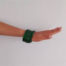 Dark Green Bangles (Set of 12)
