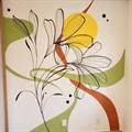 Floral Minimalist Line Art Wall Mural - Design Options Set 1