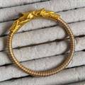 Gold-polished Sin Khwa Bala Bracelet by Collection de Euphoria