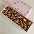 Rasa: Artisanal 12 pc Dry Fruits Laddoo Mithai Box