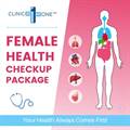 Clinic One Female Health Checkup Package - Blood Sample Collection from Home