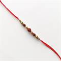 Premium Rudraksha Pearl Designer Rakhi