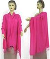 90% Pashmina, 10% Silk Pink Shawl Grade A+