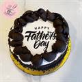 Father's Day Cafe Mocha Cake (1 lb) from Sweet Sprinkles