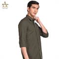 Arrow Green Slim Fit Solid Spread Collar Casual Shirt (ASAFSH1624)