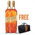 Johhnie Walker Gold Label Reserve (1 L) x 2 (One Free Duffel Bag)