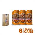 Barahsinghe Craft Pilsner Beer (500 ml x 6) with Playing Cards