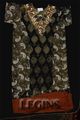 Heavy neck on black cotton with brown leggins(top000002)