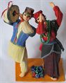Dancing Gurung Couple (7 inch)