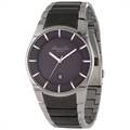 Kenneth Cole New York Men's KC9036 Slim Round Grey Ion-Plating Analog Watch
