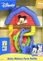 Disney Mickey Mouse Baby Farm Teething Rattle