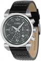 Fossil Gents Black Leather Strap Watch - CH2494