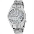 Fossil Womens ES2043 Swarovski Crystal Stainless Steel Watch