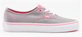 Vans Authentic (Neon Pop) Frost Grey/Pink Shoe (901156)