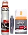 Loreal Men Expert Vitalift 5 KIT  (Vitalift 5 Face cream 50ml + Vitalift 5 Eye roll on 10ml + FREE Deo High power 50ml) (208961)