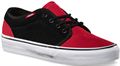 Vans 106 Vulcanized Suede Chili Pepper Black Shoe (901185)