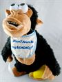 Battery Operating Do Not Touch My Banana Crying Chimp (H x W : 12 x 8 Inch Approx.)