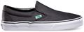 Vans Classic Slip-On (Micro Herringbone) Black Biscay Green Shoe (901257)
