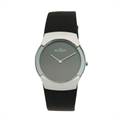 Skagen Men's 582XLSLM Swiss Black Leather Watch