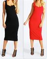 Front Bodycon Midi Dress (M65)