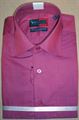 Peter England Men's Maroon Formal Shirt (RSR3381)