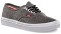 Vans Authentic Slim Rope Lace Black/True White Shoe (901296)