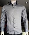 Zodiac Bond Oxford Party Shirt Grey (11)