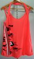 Reebok Ladies Pink Printed Dance Spaghetti Top (Z83435)