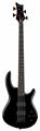 Dean Guitars E4 EMG CBK Edge 4String Bass Guitar with EMGs Classic Black
