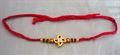 Simple red thread rakhi