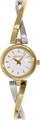 DKNY Crosswalk White Dial Two-tone Bangle Ladies Watch NY2171