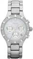 DKNY Mother of Pearl Dial Chronograph Stainless Steel Ladies Watch NY8507