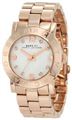 Marc Jacobs White Dial Rose Gold-Tone Stainless Steel Ladies Watch MBM3077