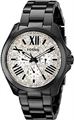 Fossil Women's AM4592 Cecile Multifunction Stainless Steel Watch - Black with Pave Glitz Dial