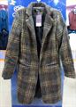 Get Gorgeous Ladies Check Long Coat