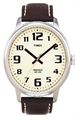 Timex Men's Brown Leather Easy Reader Watch (T28201)