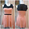 White Tara Ladies Peach Dress