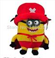 New Despicable Me 2 One Piece Minion soft toy doll with Red Hat 23cm