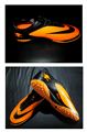 Orange Nike Skin Futsal Shoes